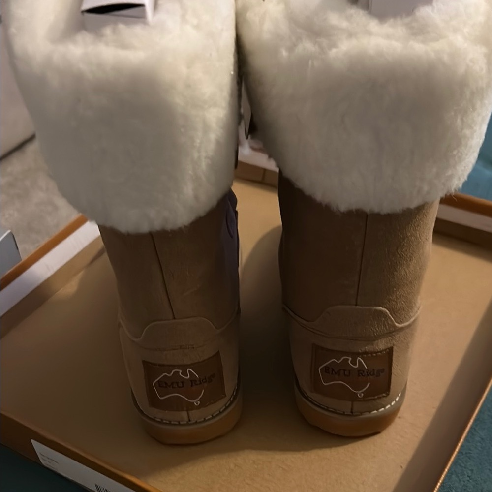 EMU Ridge Grace Boots - Chestnut - Picture 4 of 4